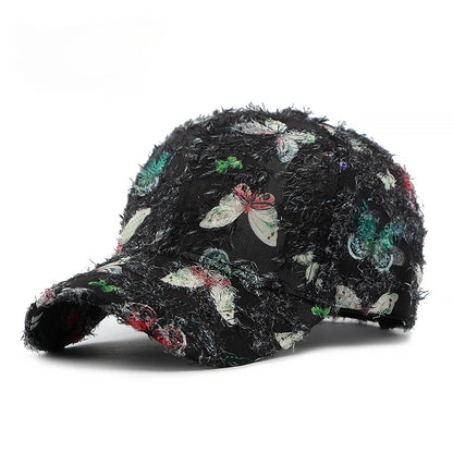 Meadow Fringe Butterfly Cap