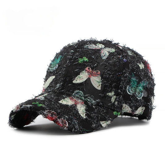 Meadow Fringe Butterfly Cap