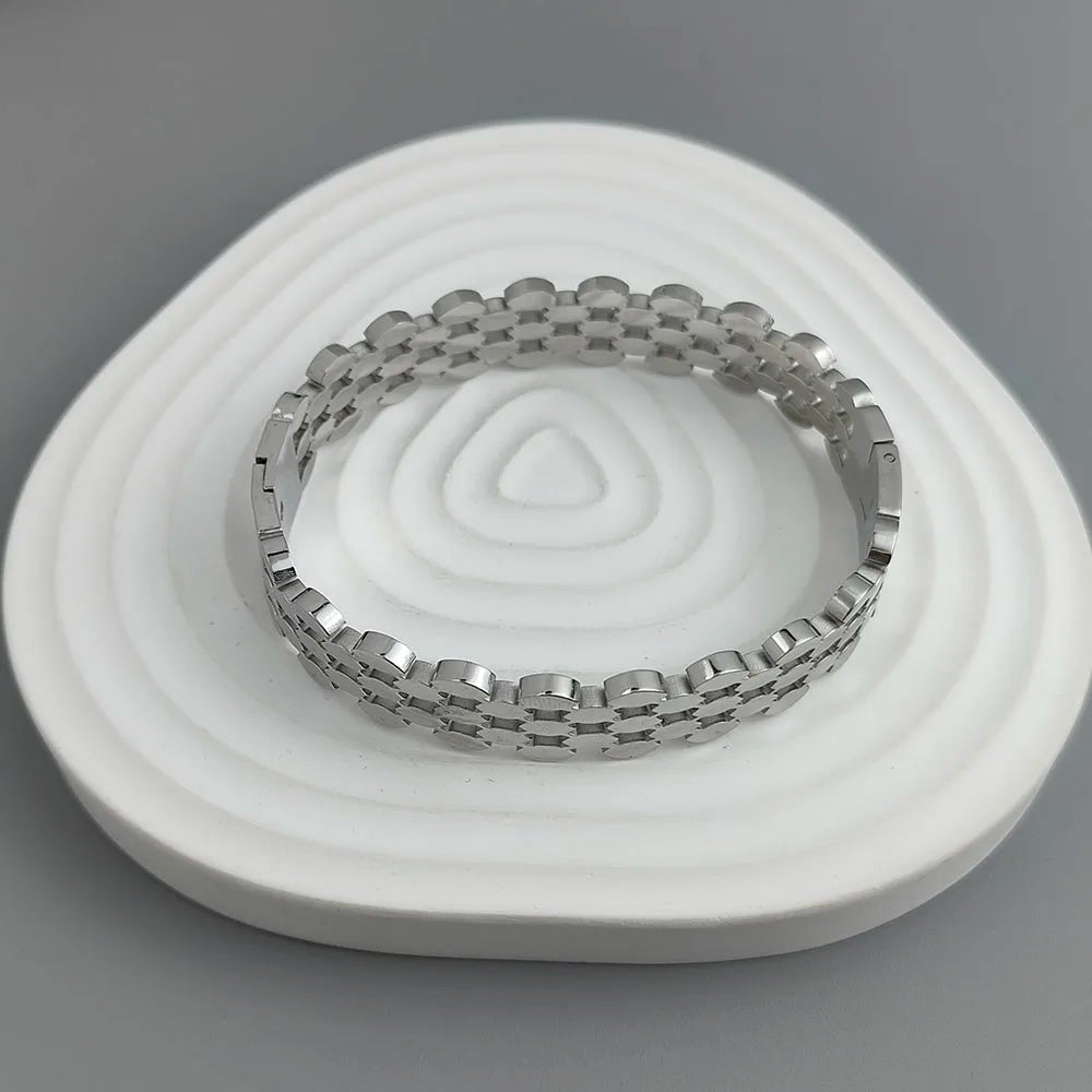 Aria Honeycomb Cuff Bracelet