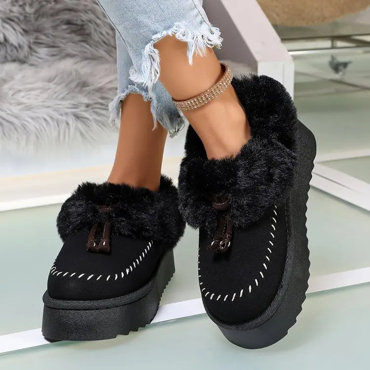 Aspen Plush Platform Boots