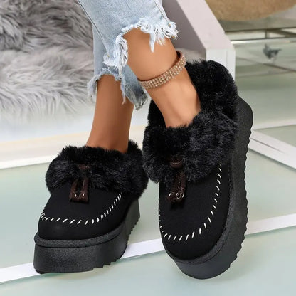 Aspen Plush Platform Boots