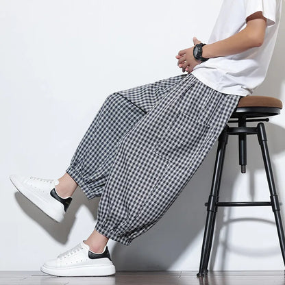 Metro Plaid Joggers