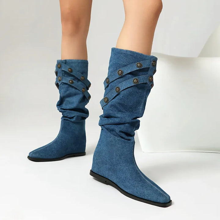 Veyra Rivet Boots