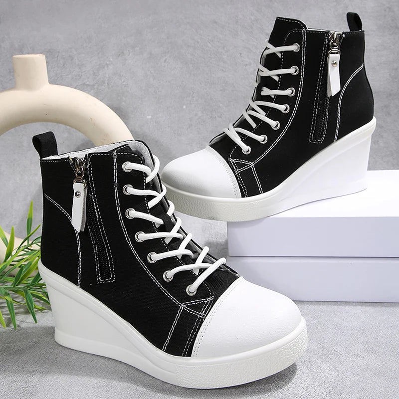 Elara Wedge Sneakers