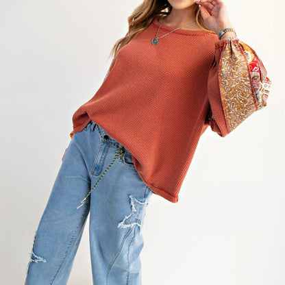 Rosalie Patchwork Top