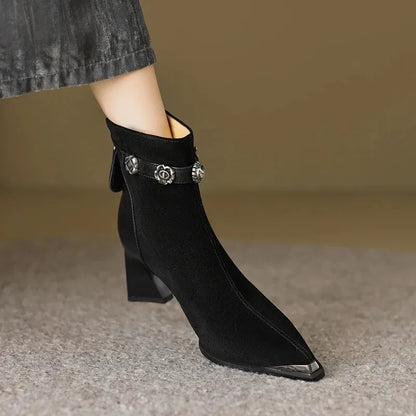 Chérie Buckle Boots