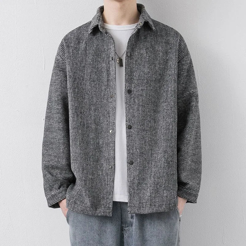 Calder Textured Overshirt