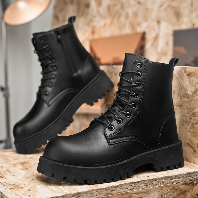 Phantom Matte Lug Boots