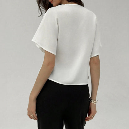 Cleo Gold Button Blouse