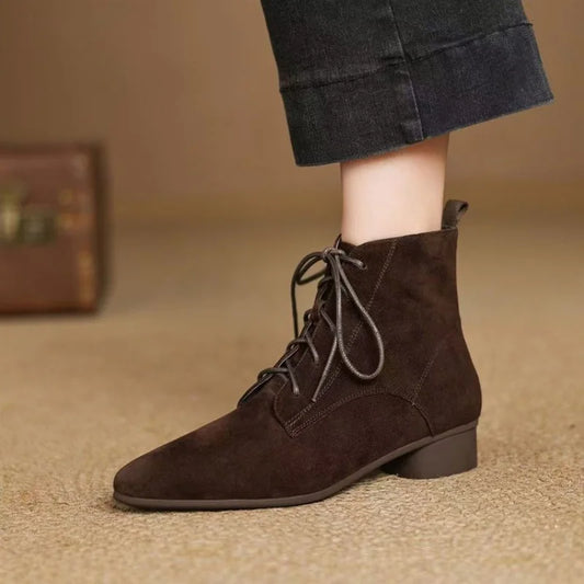 Léa Suede Ankle Boots