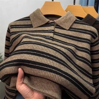 Maxwell Striped Polo