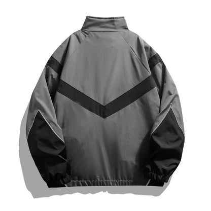 Velo Stripe Windbreaker