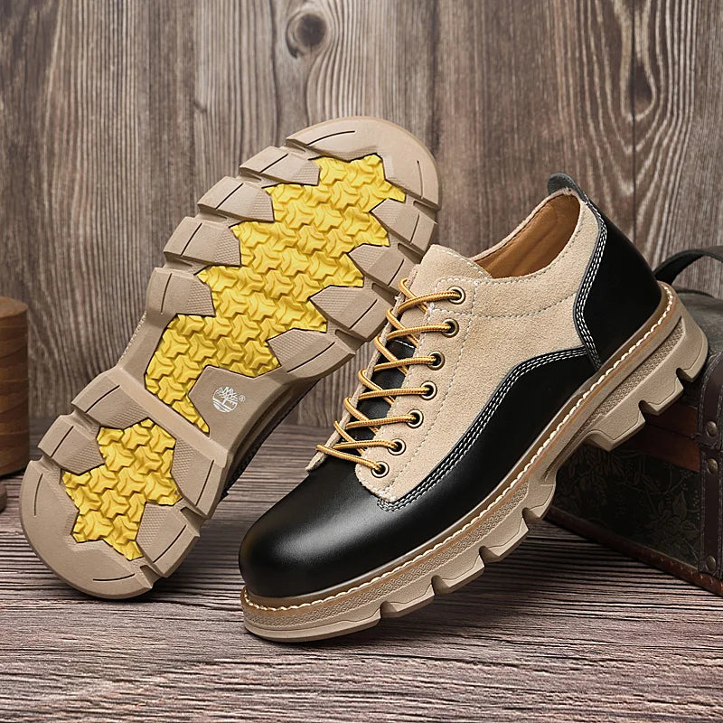 Creston Leather Lace-Up