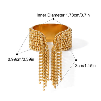Sorelle Tassel Chain Rings