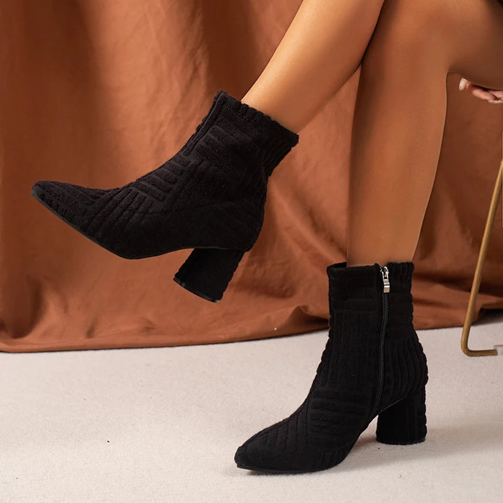 Marais Textured Ankle Boot