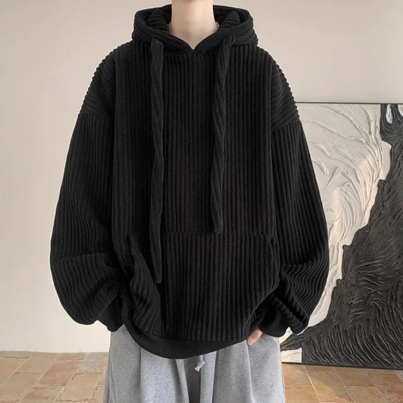 Elijah Plush Corduroy Hoodie