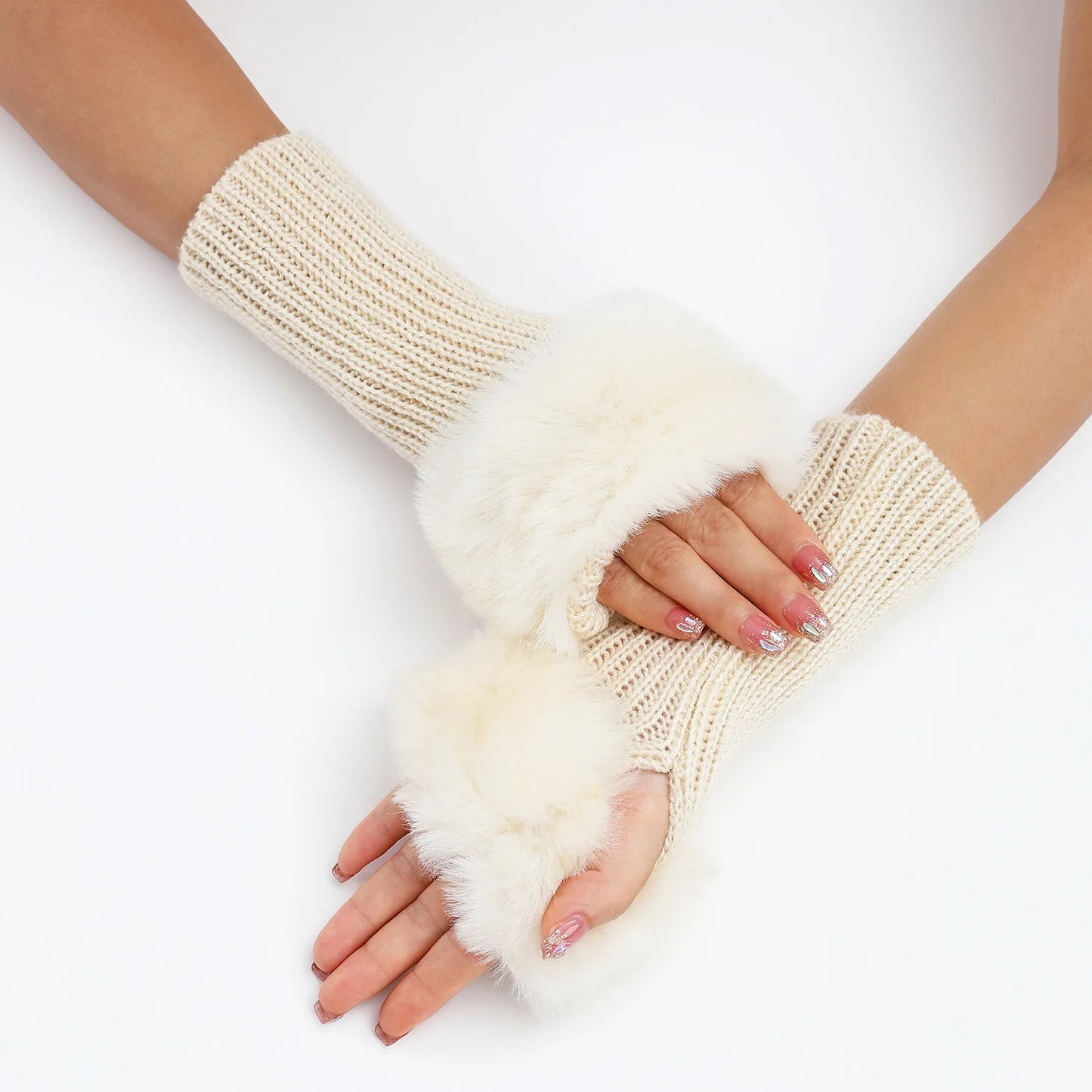 Lana Fur Gloves