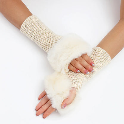 Lana Fur Gloves