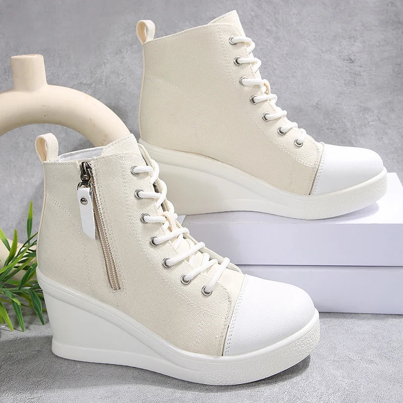 Elara Wedge Sneakers