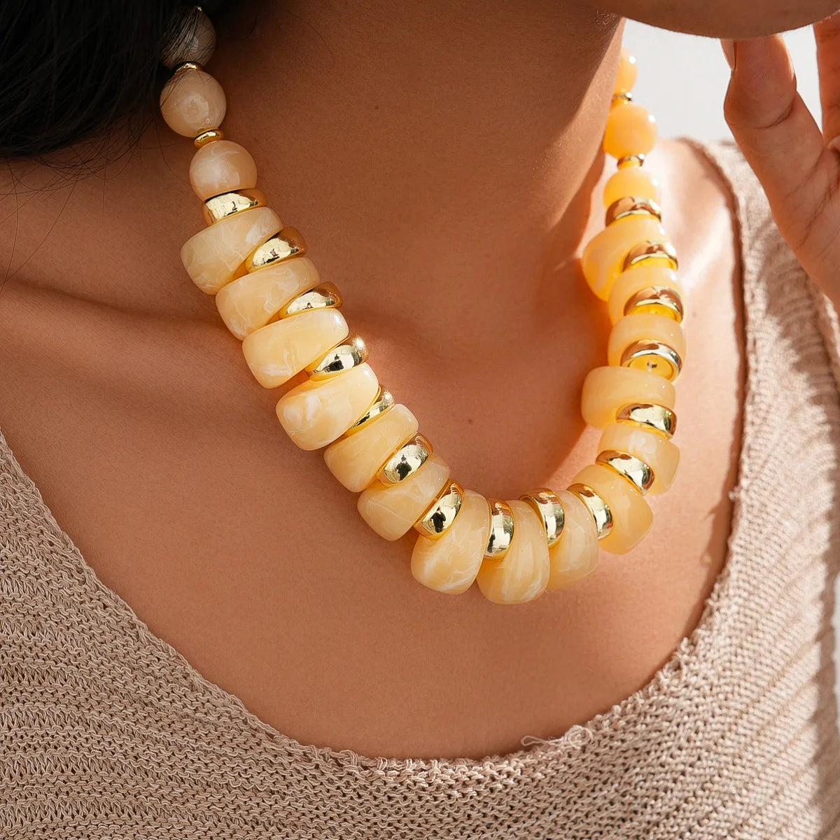 Rossa Beaded Necklace