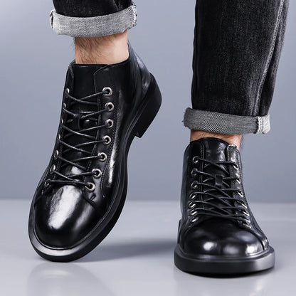Beckford Leather Dress Boots