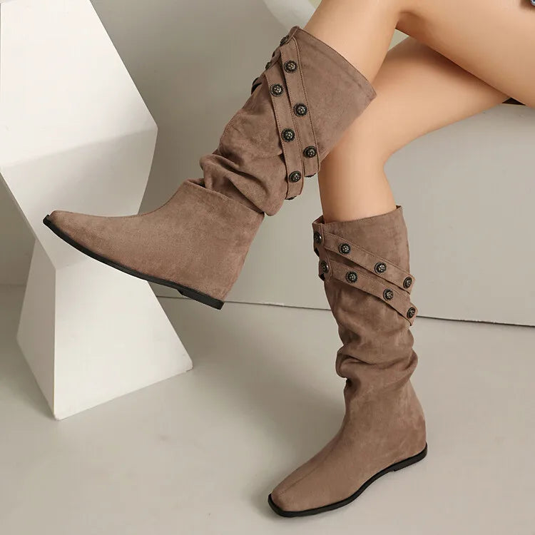 Veyra Rivet Boots