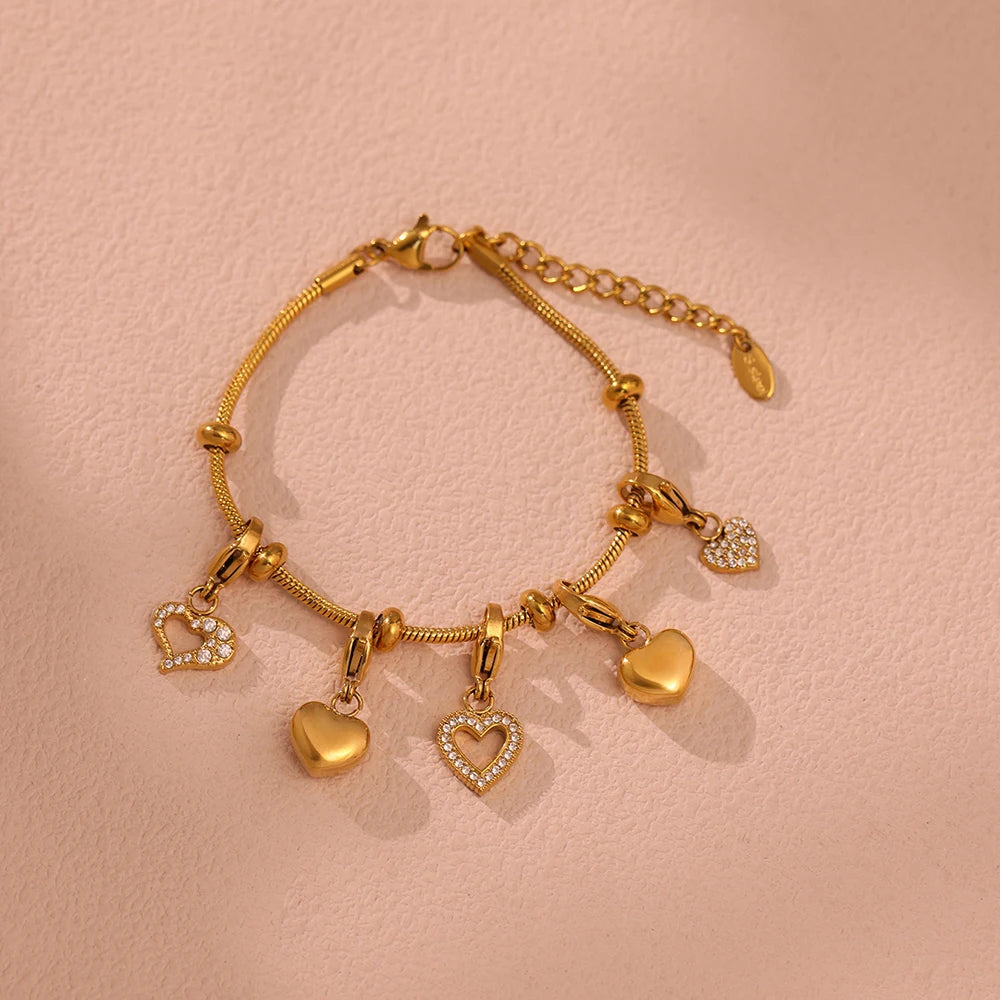 Evermore Heart Bracelet