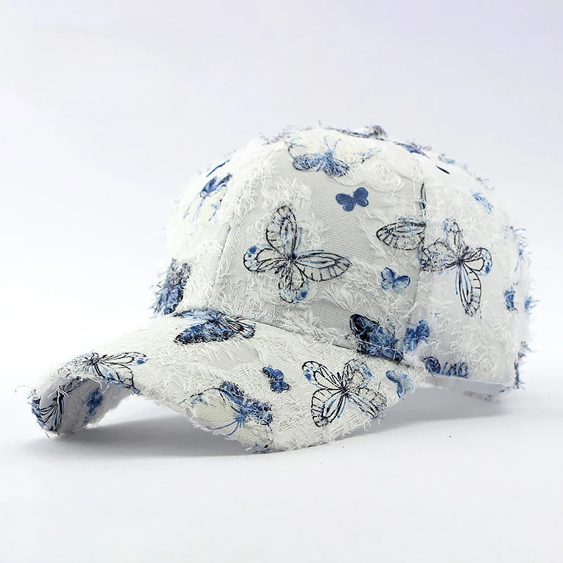 Meadow Fringe Butterfly Cap