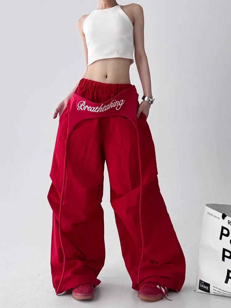 Zara Street Parachute Pants