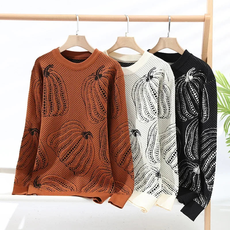 Pumpkin Stitch Pullover