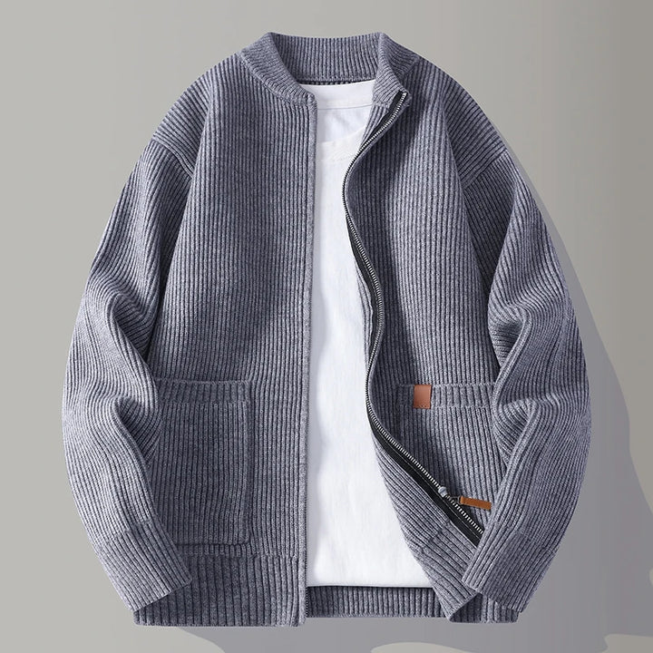 Slate Wool Cardigan