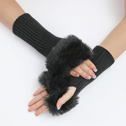 Lana Fur Gloves