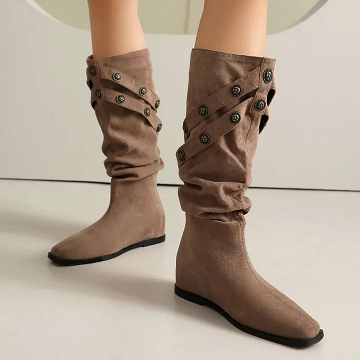 Veyra Rivet Boots
