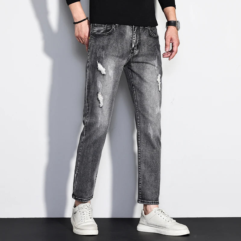 Asphalt Skinny Jeans