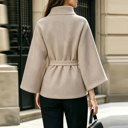 Margot Cropped Belted Coat