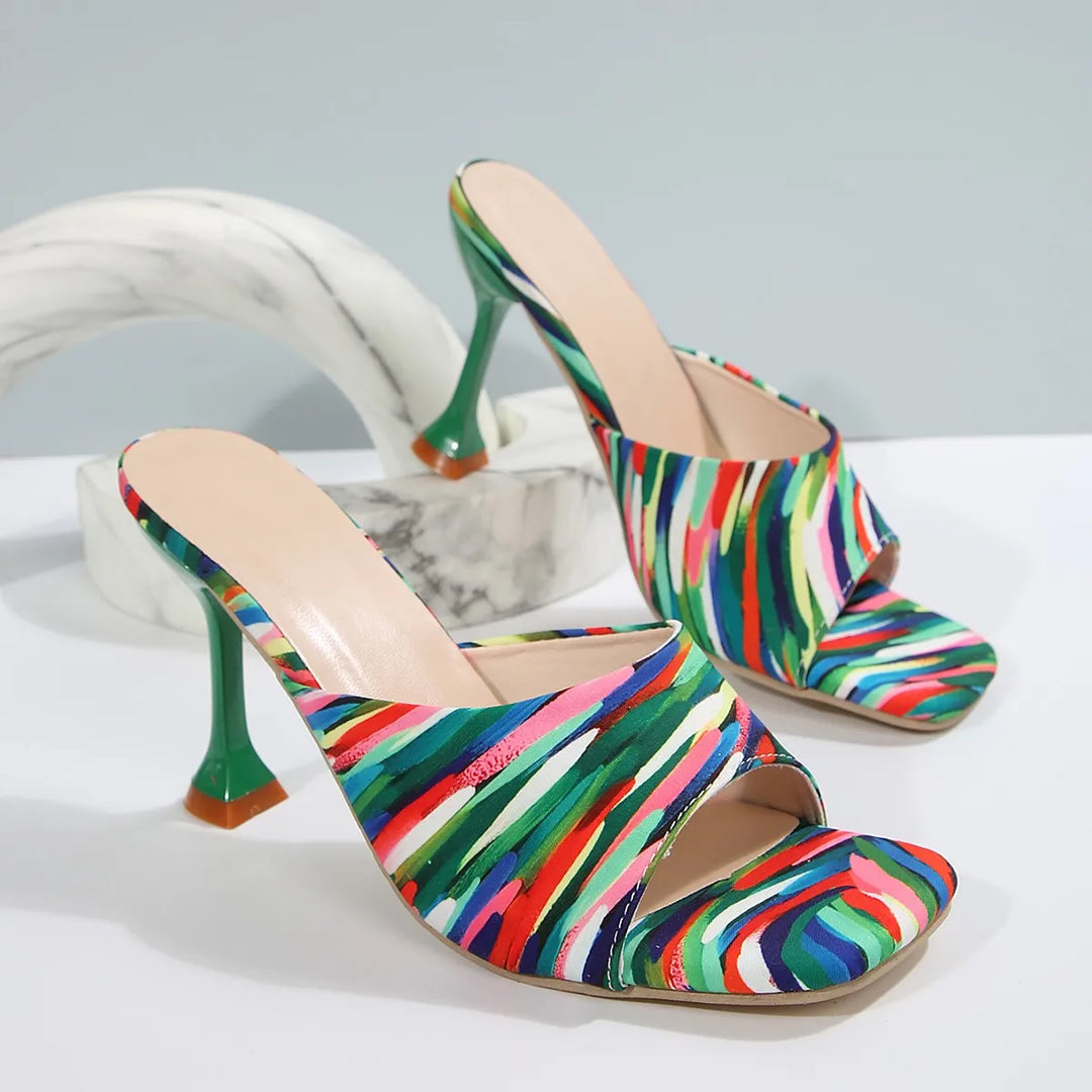 Marquee Brushstroke Heels