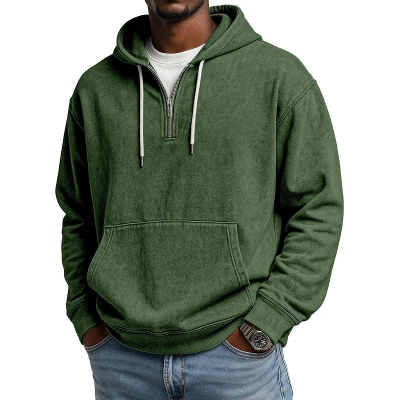 Brixton Washed Zip Hoodie