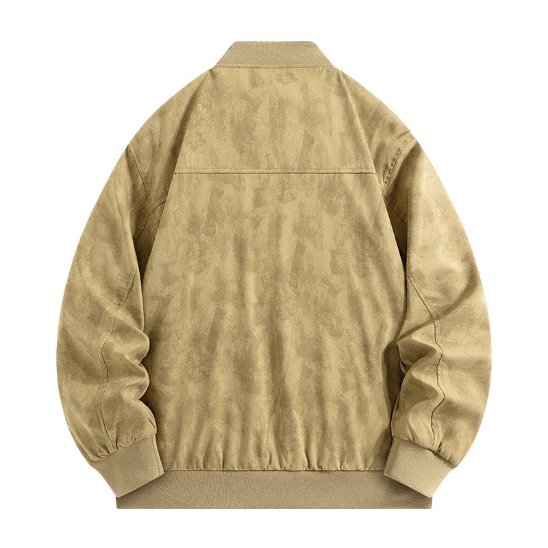 Callum Suede Bomber