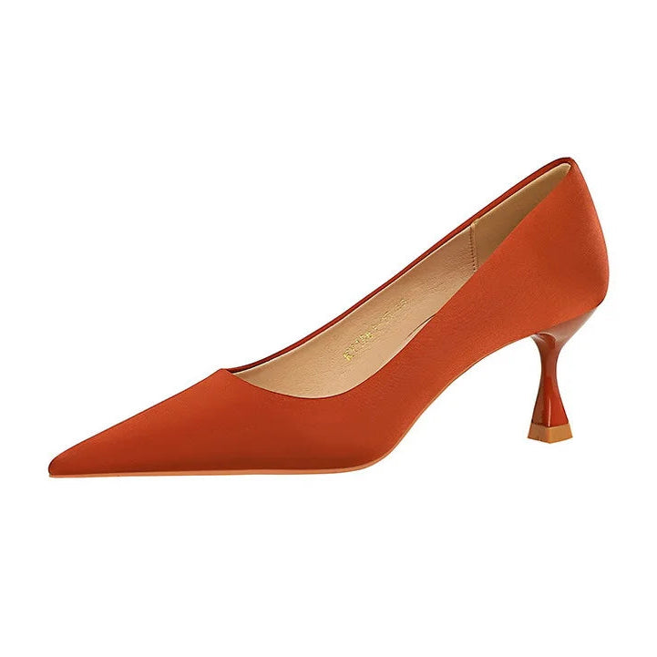 Lucerne Silk Heels