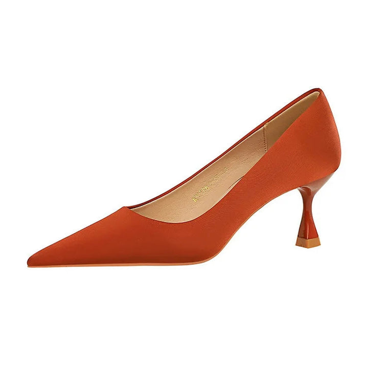 Lucerne Silk Heels