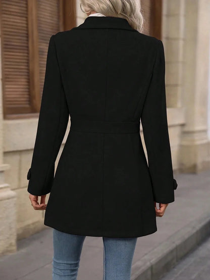 Charlotte Buttoned Trench Coat