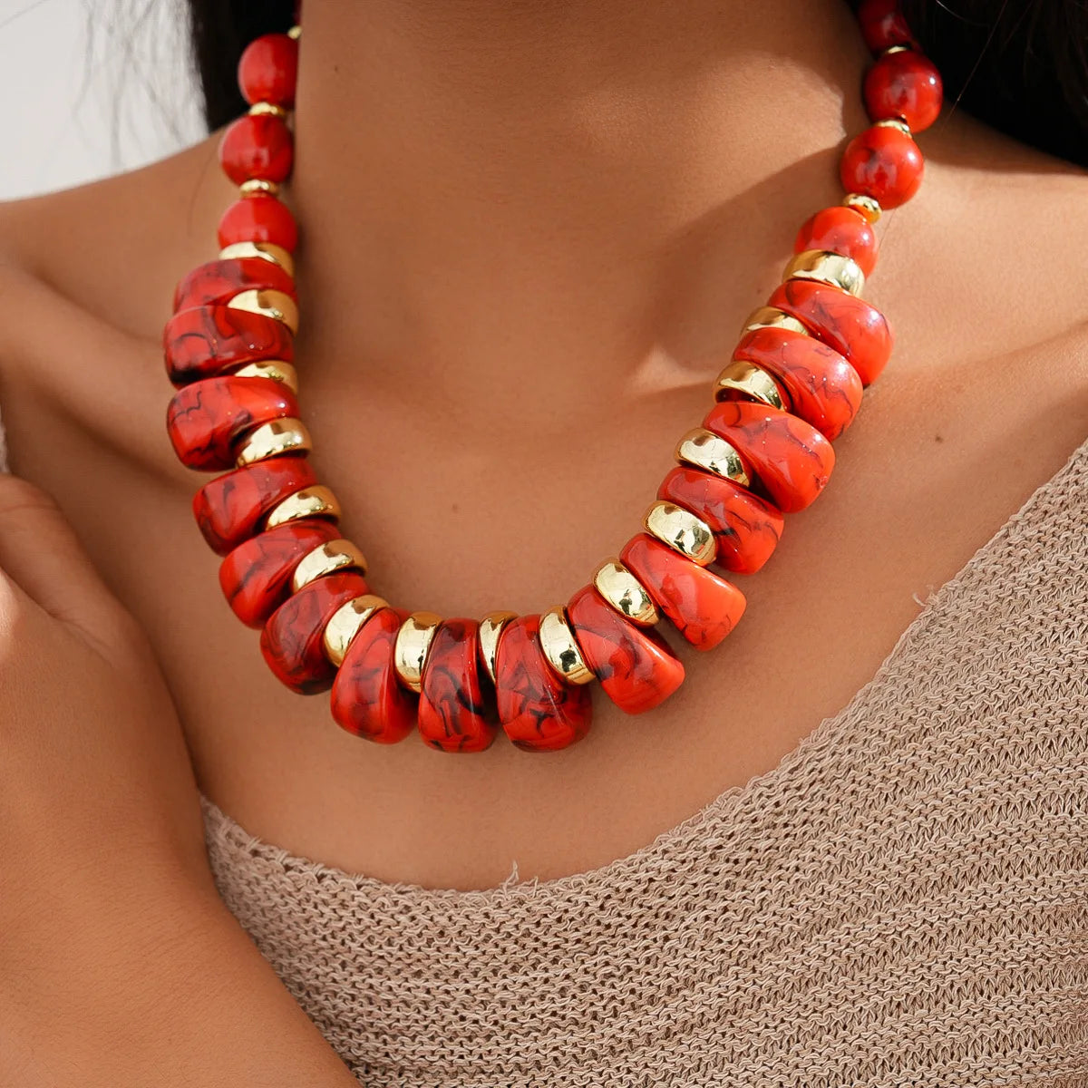 Rossa Beaded Necklace