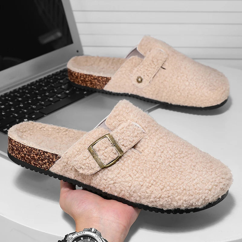 Knox Bouclé Mules