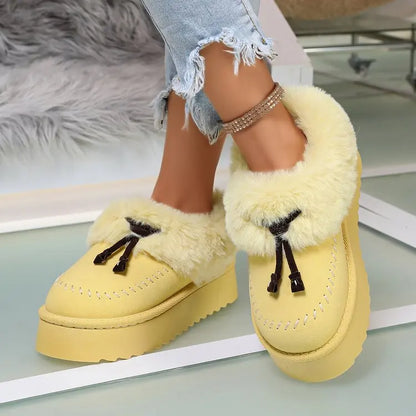 Aspen Plush Platform Boots