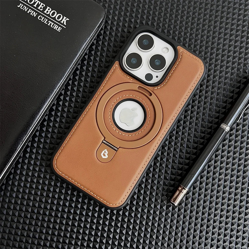 Axton Leather iPhone Case