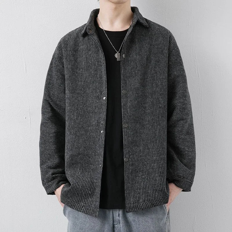 Calder Textured Overshirt
