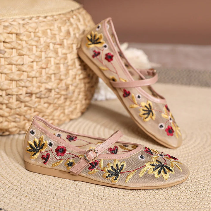 Amara Bloom Ballet Flats