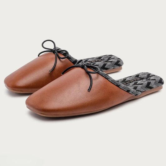 Léonie Bow Slippers