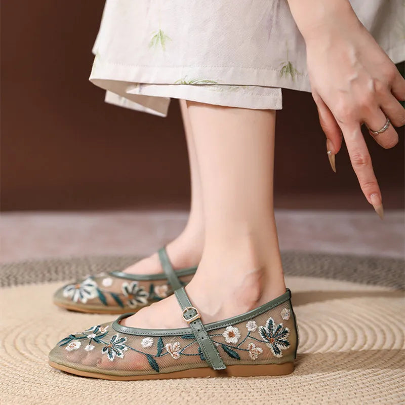 Amara Bloom Ballet Flats
