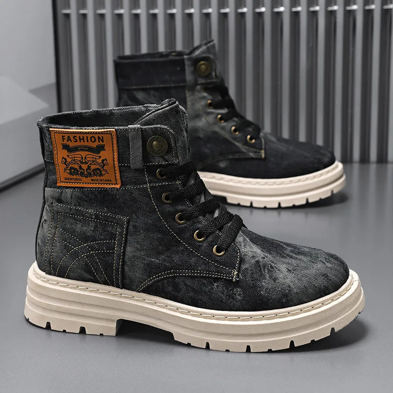 Hudson Denim Forge Boots